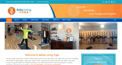 Desktop Screenshot of betterlivingyoga.com